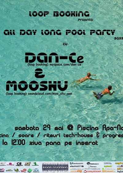 All day long pool party la Piscina Apanova din Bucuresti