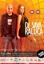 DJ Sava & Raluka la Turabo Society Club din Bucureşti