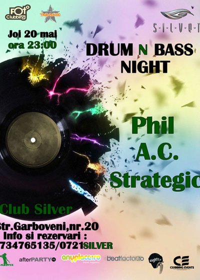 Drum’n’Bass Night în Club Silver din Bucureşti