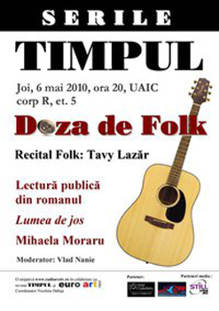 Doza de folk la Universitatea Alexandru Ioan Cuza din Iaşi