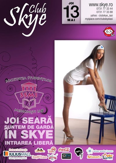 Sutem de Gardă în Club Skye din Iaşi