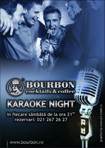 Karaoke Night la Bourbon Cocktails & Coffee din Bucureşti