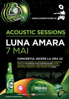Concert Luna Amară în Club Control din Bucureşti