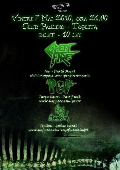 Open Fire, POV & Cry Of Mankind
