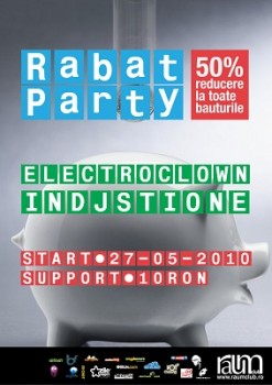 Rabat Party în Club Raum din Cluj-Napoca