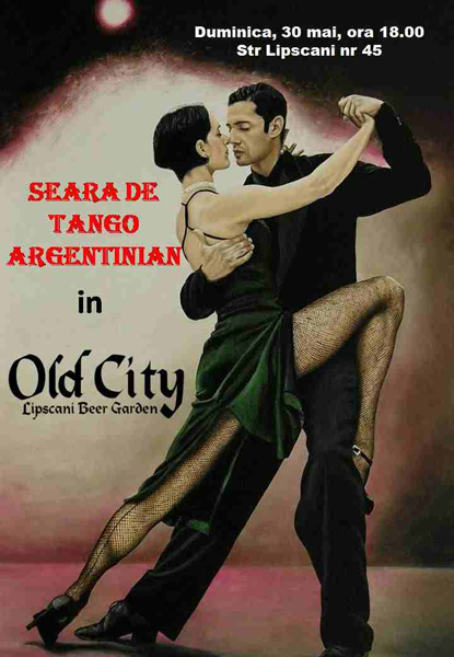 Seara de tango argentinian la Old City din Bucureşti