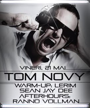 Tom Novy în Divino Glam Club din Galaţi