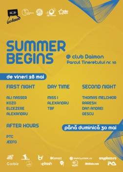 Summer Begins la Daimon Club din Bucureşti
