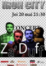Concert Za Duff la Iron City din Bucureşti