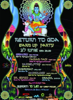 Return to Goa Festival Warm Up Party în Club Suburbia din Bucureşti
