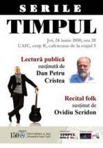 Concert Ovidiu Scridon la UAIC din Iaşi
