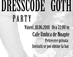 Dresscode Goth Party