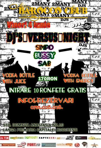 DJ’s Versus Night