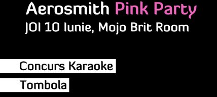 Aerosmith Pink Party