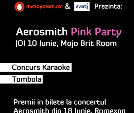 Aerosmith Pink Party
