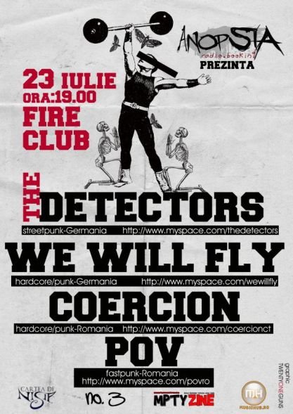 The Detectors, We Will Fly, Coercion & POV