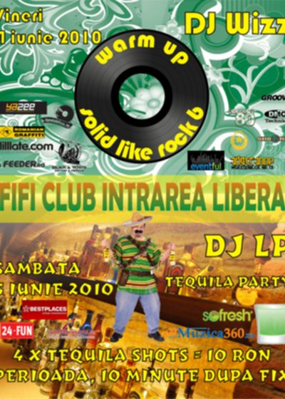Warm-up Solid Like Rock 6 la Fifi Club din Braşov