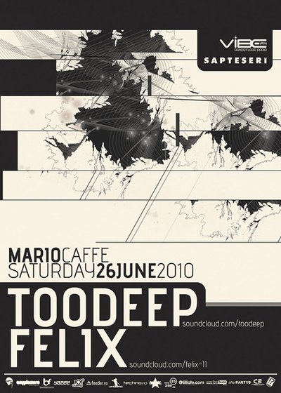 Toodeep & Felix la Mario Club Caffe din Bucureşti