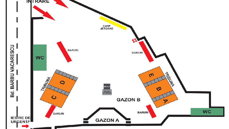 Harta locatiei