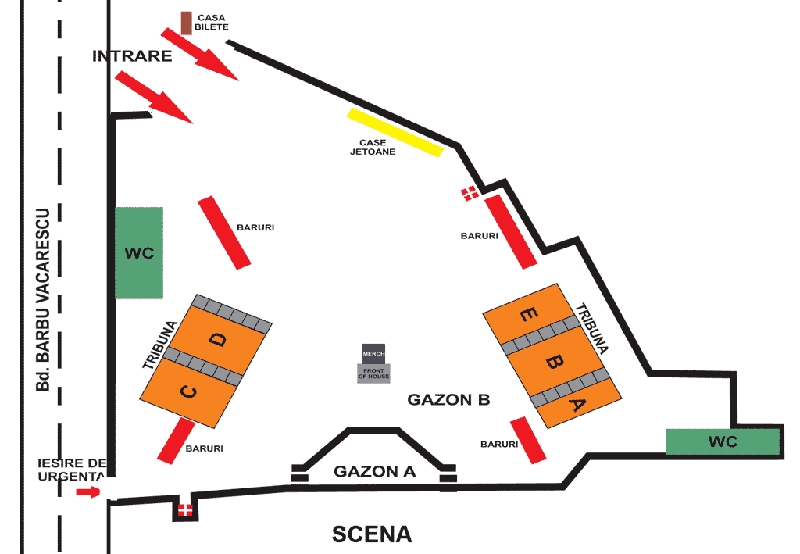 Harta locatiei