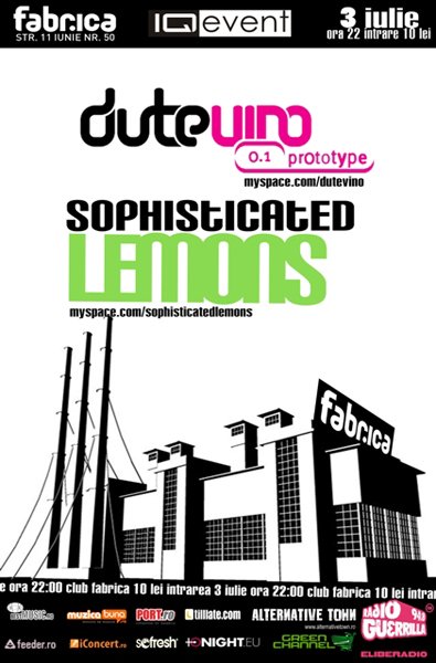 Dutevino şi Sophisticated Lemons