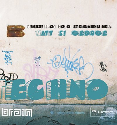 Techno în Club Brain din Iaşi