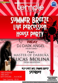 Summer Breeze Live Percussion House Party