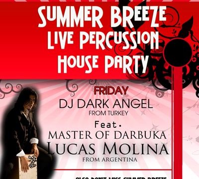 Summer Breeze Live Percussion House Party