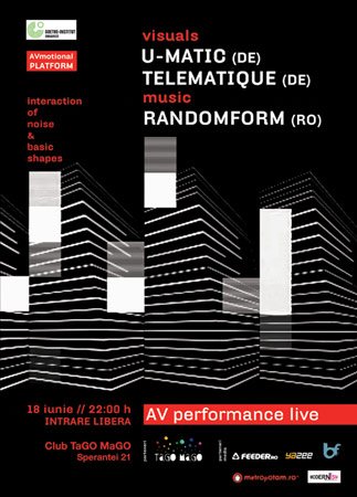 AV live performance la Club Tago Mago din Bucureşti