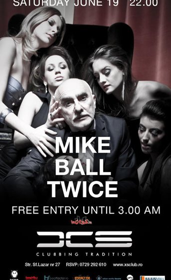 Mike, Ball & Twice la Club XS din Iaşi