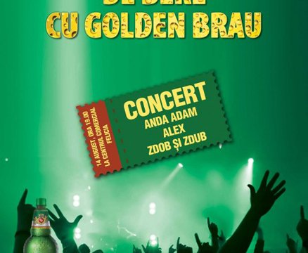 Facem valuri de bere cu Golden Brau