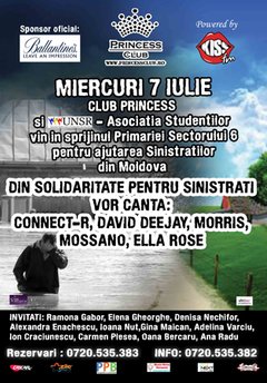 Din solidaritate pentru sinistraţi