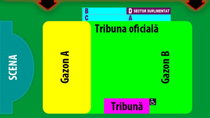 Harta Zone Arena