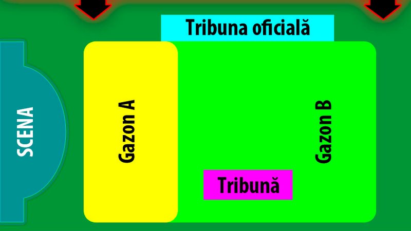 Harta Zone Arena