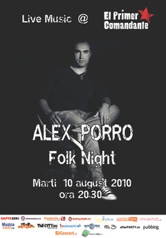 Alex Porro Folk Night