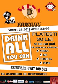 Drink all you can