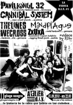 The Lines We Cross, Cannibal System, Mindplague & Zxuxa