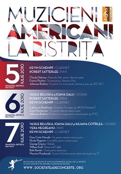 Muzicieni americani la Bistriţa