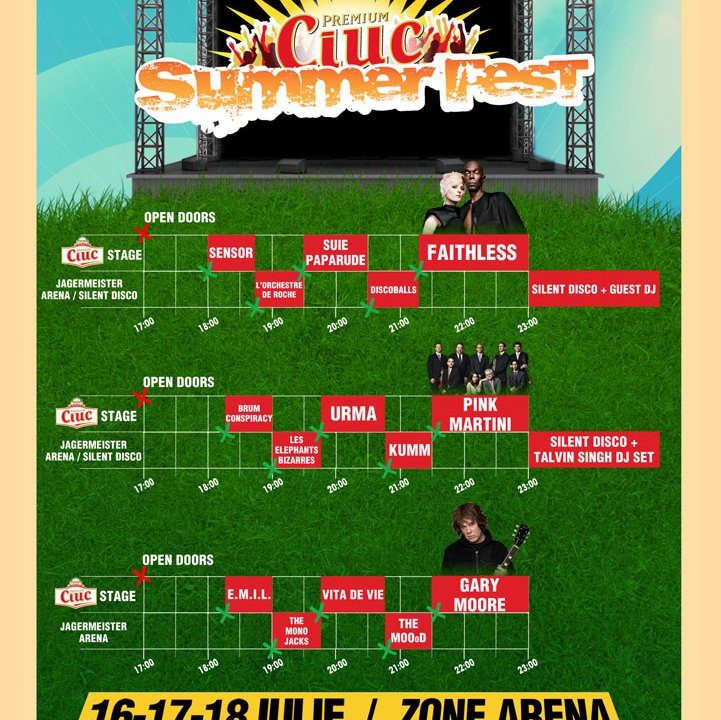 Program Ciuc Summer Fest
