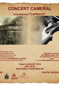 Concert Cameral Cvartetul Capricio