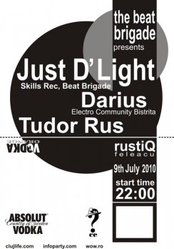 Just D’Light, Darius & Tudor Rus la Rustiq Feleacu din Cluj-Napoca