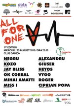 All For One 1st Edition