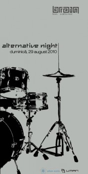 Alternative Night în Club Brain din Iaşi