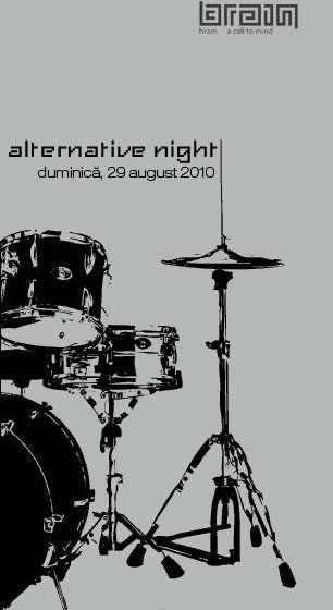 Alternative Night în Club Brain din Iaşi