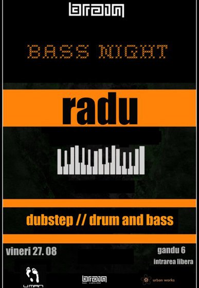Bass Night în Club Brain din Iaşi