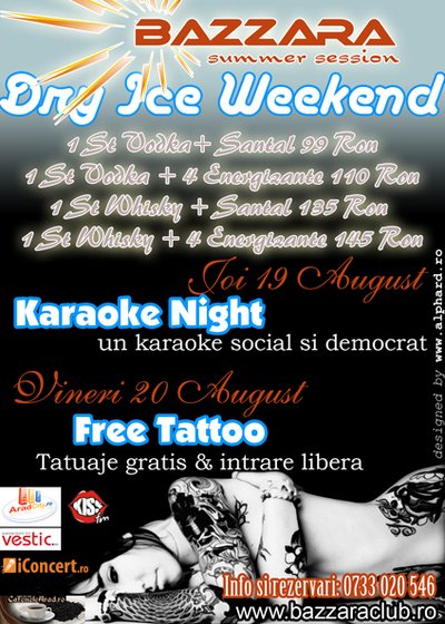Free Tattoo la Bazzara Club din Arad