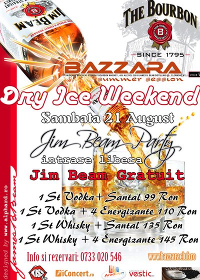 Jim Bean Party la Bazzara Club din Arad