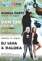 Manga Party şi DJ Sava & Raluka