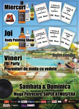 Party la Bellagio Club din Mamaia