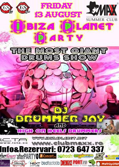 Ibiza Planet Party în Maxx Summer Club din Bucureşti